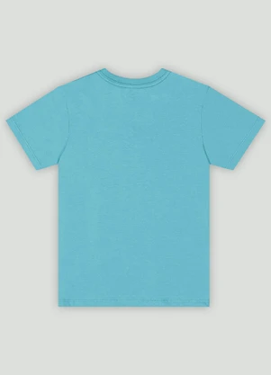 Camiseta Manga Curta Básica Meninos Up Baby Azul - UP BABY