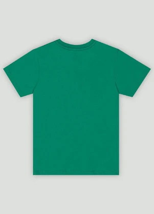 Up Baby - Camiseta Manga Curta Básica Meninos Verde - UP BABY
