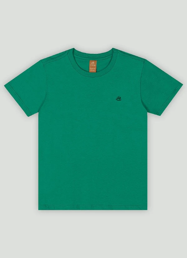 Up Baby - Camiseta Manga Curta Básica Meninos Verde