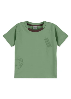 Tigor T Tigre - Camiseta Manga Curta Bebê Verde - TIGOR T TIGRE