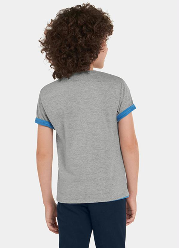 Lilica Ripilica - Camiseta Manga Curta Cinza 2