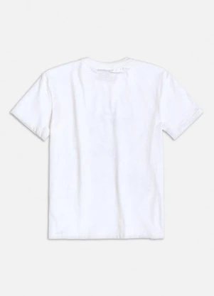Youccie - Camiseta Manga Curta do Dino Skiclub Off White - YOUCCIE