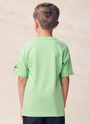 Youccie - Camiseta Manga Curta do Mickey Verde - YOUCCIE