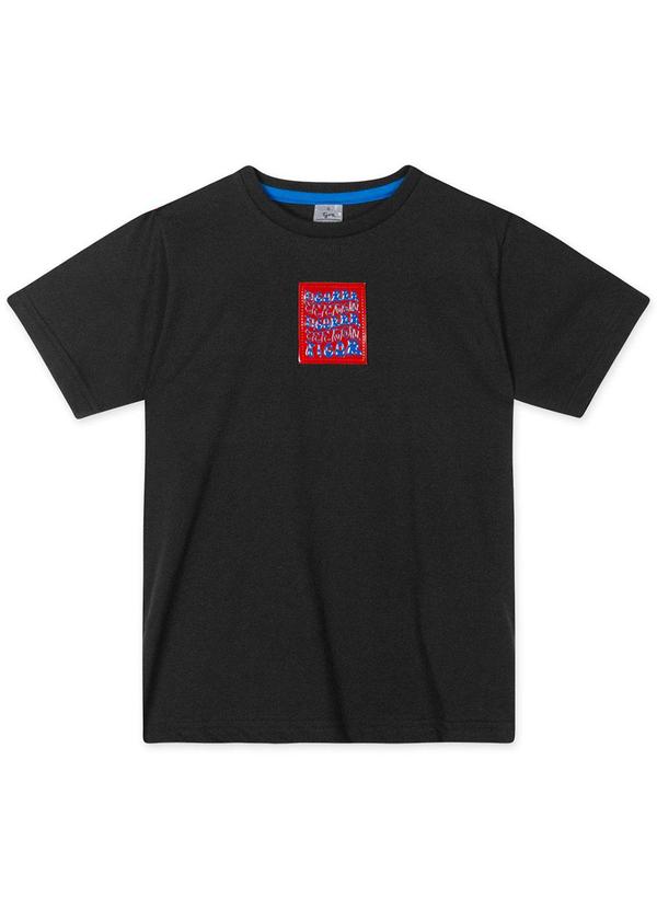 Tigor T Tigre - Camiseta Manga Curta Groove Infantil Menino Pr