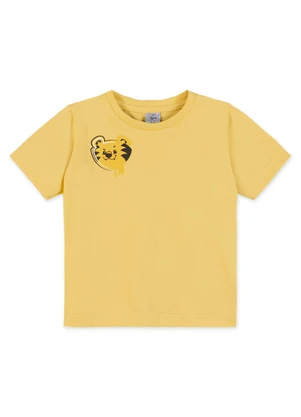 Tigor T Tigre - Camiseta Manga Curta Infantil Amarelo - TIGOR T TIGRE