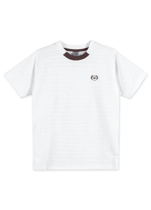 Tigor T Tigre - Camiseta Manga Curta Infantil Branco - TIGOR T TIGRE