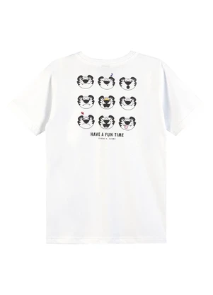 Tigor T Tigre - Camiseta Manga Curta Infantil Branco - TIGOR T TIGRE