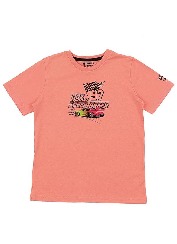 Soft Bonni - Camiseta Manga Curta Infantil Laranja 1
