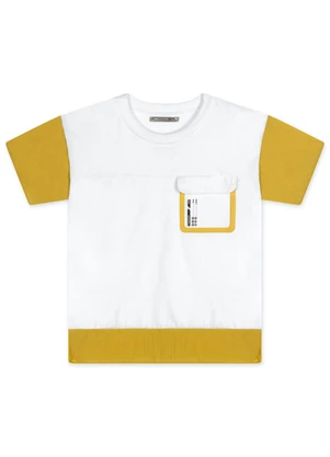 Tigor T Tigre - Camiseta Manga Curta Infantil Masculina Branco - TIGOR T TIGRE