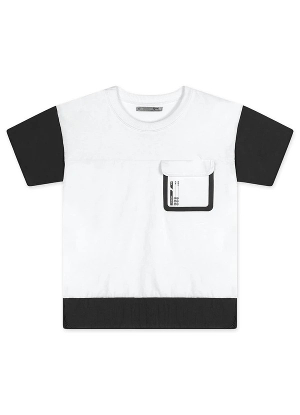 Tigor T Tigre - Camiseta Manga Curta Infantil Masculina Preto 4