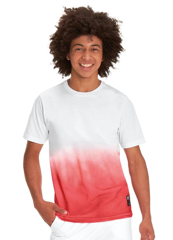 Hapier - Camiseta Manga Curta Juvenil Menino Laranja