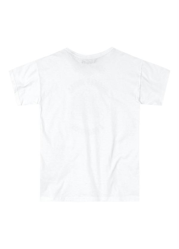Tigor T Tigre - Camiseta Manga Curta Malha Menino Branco 2