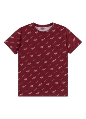 Tigor T Tigre - Camiseta Manga Curta Vermelho - TIGOR T TIGRE