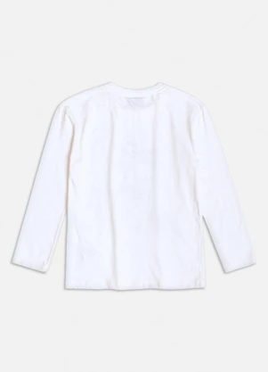 Youccie - Camiseta Manga Longa do Dino Skiclub Off White - YOUCCIE