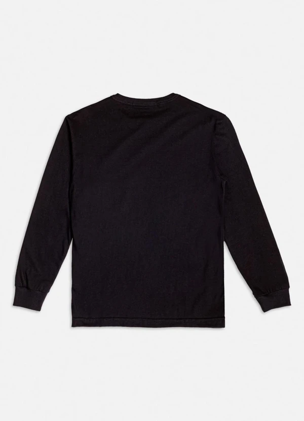 Youccie - Camiseta Manga Longa do Stitch Preto 2