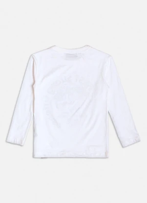 Youccie - Camiseta Manga Longa Fast Strong Branco - YOUCCIE