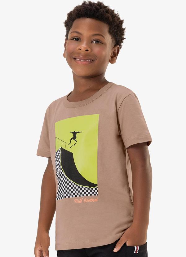 Rovi Kids - Camiseta Marrom