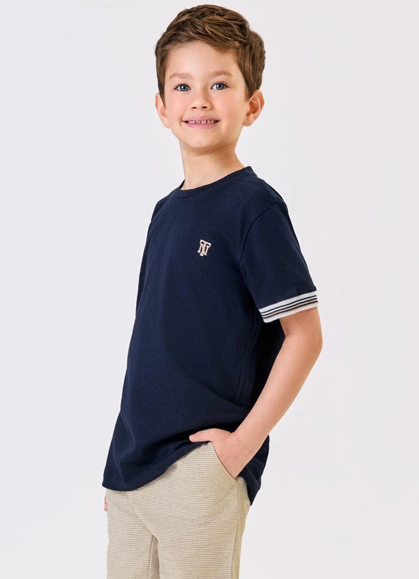 Trick Nick - Camiseta Masculina Azul 4