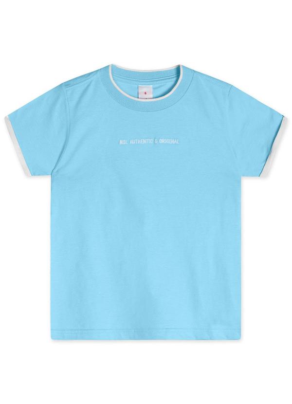 Marisol - Camiseta Masculina Azul