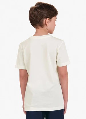 Trick Nick - Camiseta Masculina Infantil com Estampa Bege - TRICK NICK