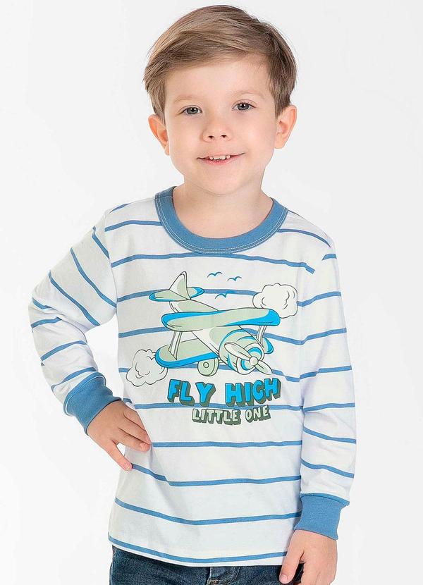 Cativa Kids - Camiseta Masculina Infantil Divertida Branco