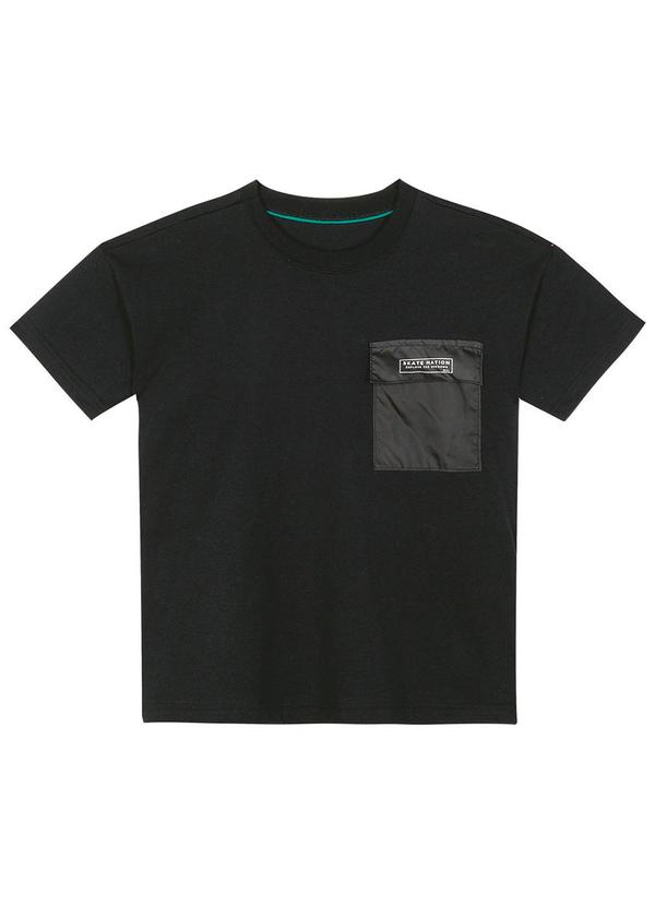 Marisol - Camiseta Menino Preto