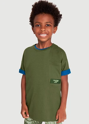 Tigor T Tigre - Camiseta Menino Verde - TIGOR T TIGRE