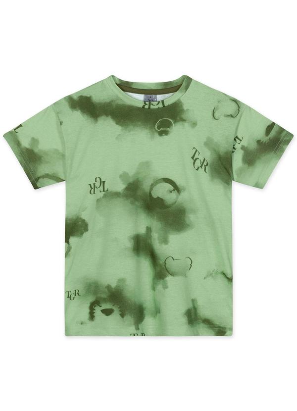 Tigor T Tigre - Camiseta Menino Verde