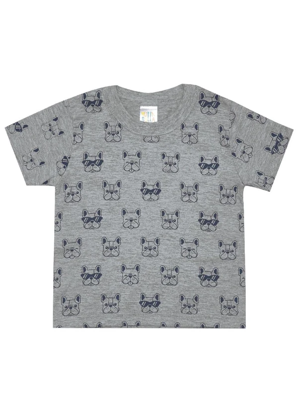 Pulla Bulla - Camiseta Menino Cinza