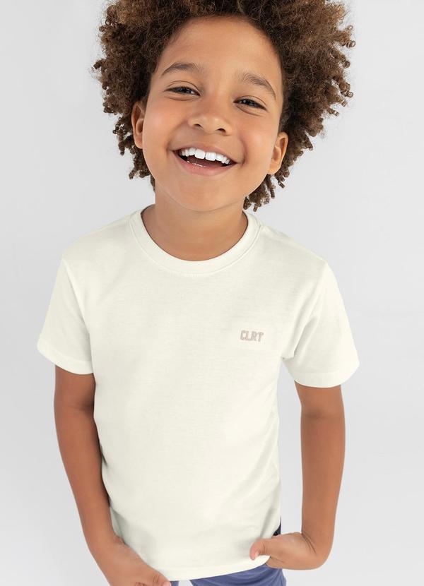 Colorittá - Camiseta Menino Infantil Bege