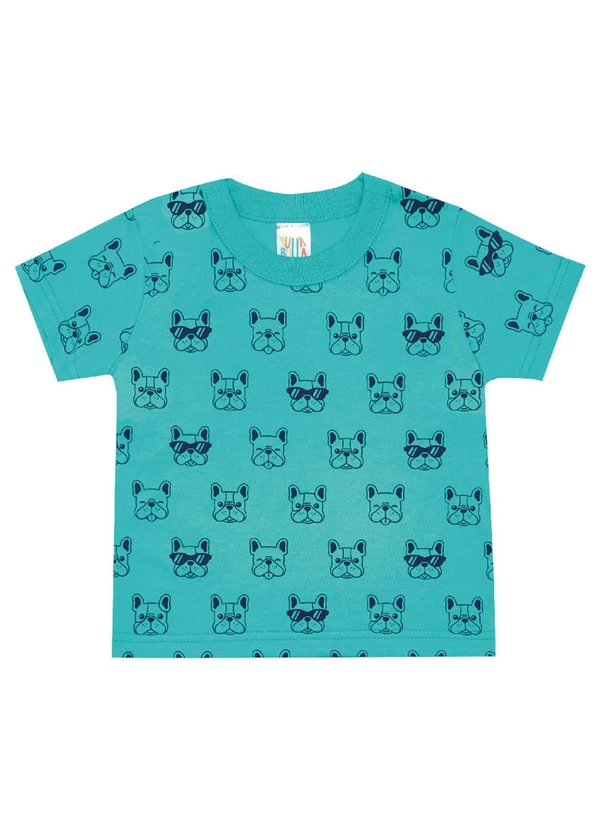 Pulla Bulla - Camiseta Menino Verde