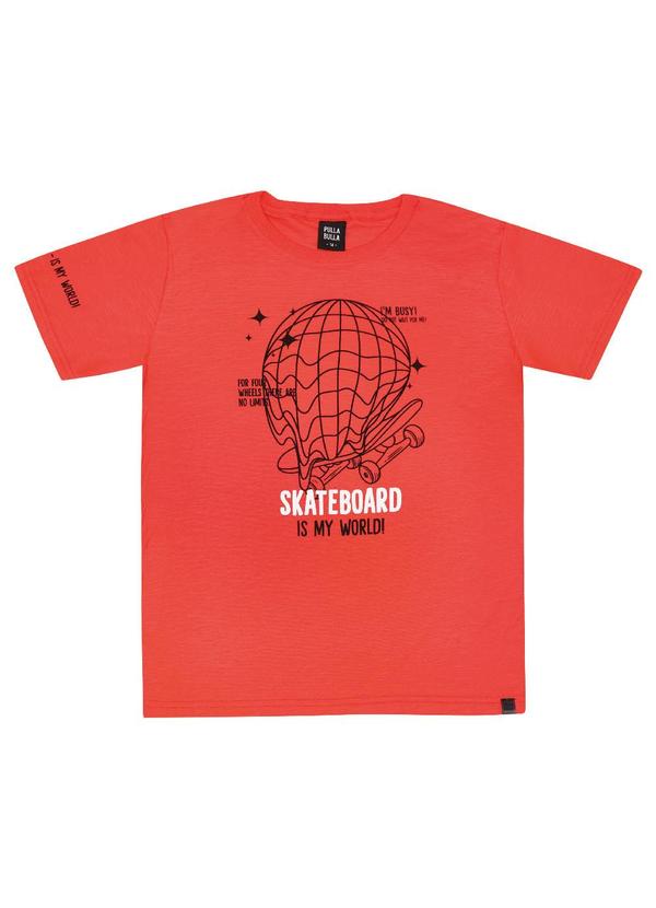 Pulla Bulla - Camiseta Menino Vermelho