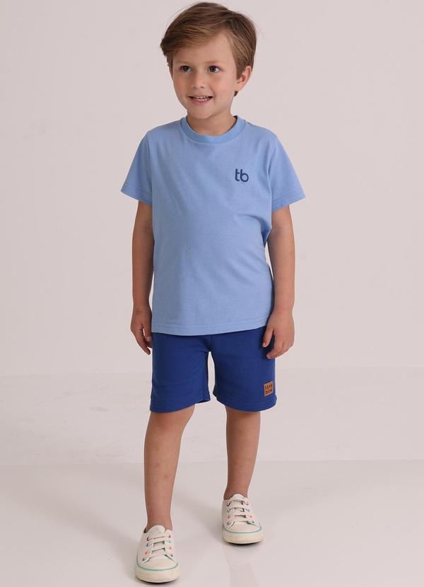 Tink Bink - Camiseta Mc Básico Azul 2