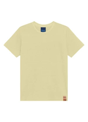 Ddk - Camiseta Meia Malha Algodão  Marrom - DDK