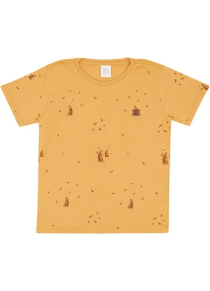 Pulla Bulla - Camiseta Meia Malha Amarelo - PULLA BULLA