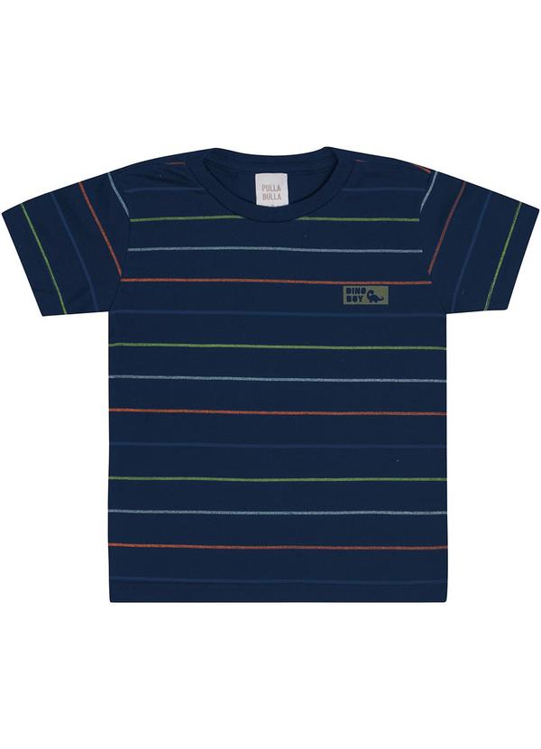 Pulla Bulla - Camiseta Meia Malha Azul