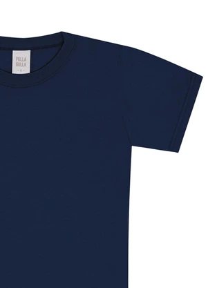 Pulla Bulla - Camiseta Meia Malha Azul - PULLA BULLA