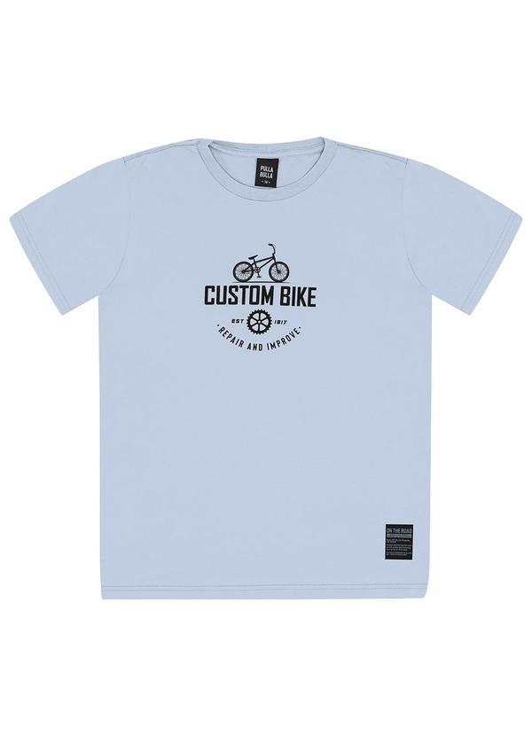 Pulla Bulla - Camiseta Meia Malha Azul 1