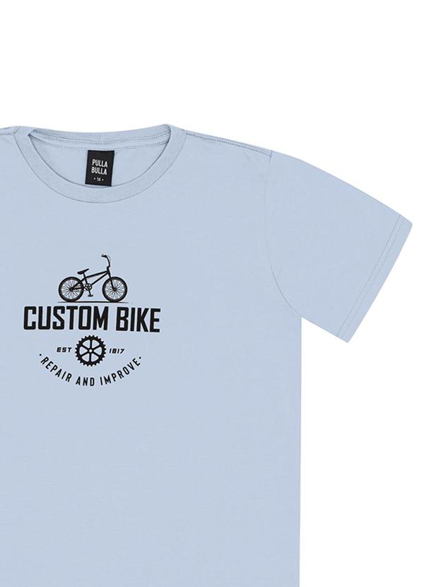 Pulla Bulla - Camiseta Meia Malha Azul 2