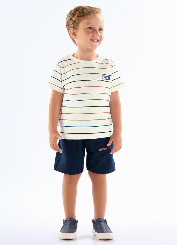 Pulla Bulla - Camiseta Meia Malha Bege 2