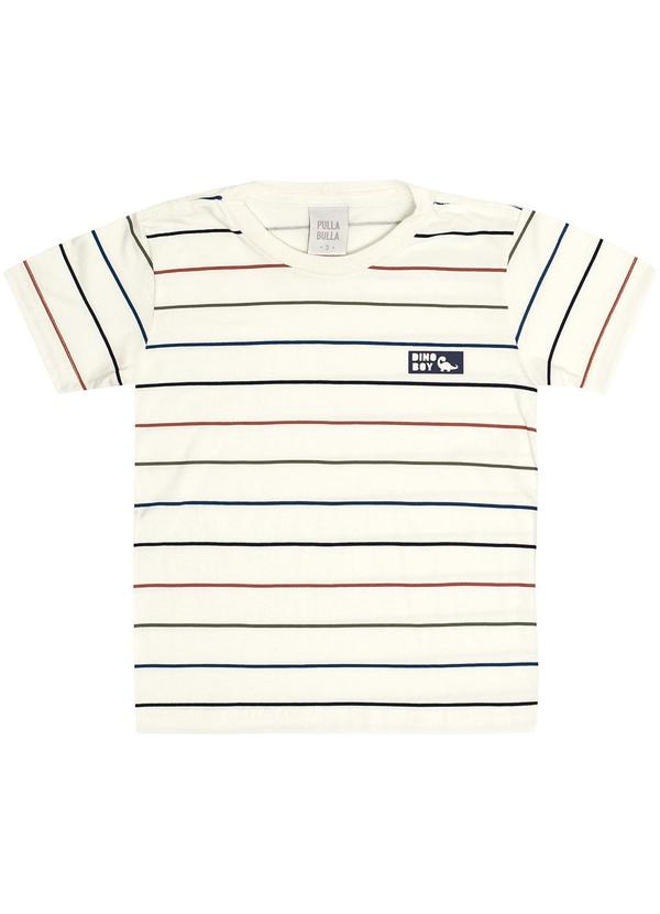 Pulla Bulla - Camiseta Meia Malha Bege 3