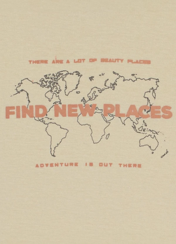 Pulla Bulla - Camiseta Meia Malha Bege 2