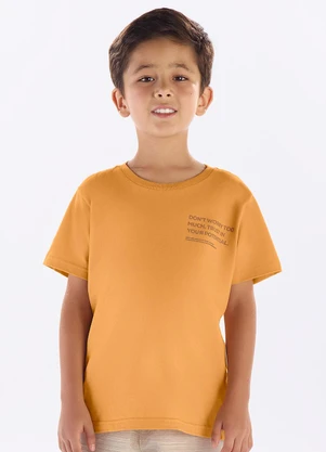 Pulla Bulla - Camiseta Meia Malha Bege - PULLA BULLA