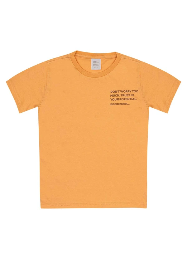 Pulla Bulla - Camiseta Meia Malha Bege 3