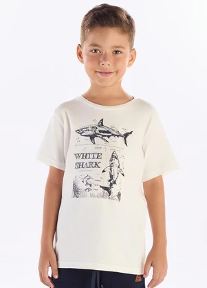 Pulla Bulla - Camiseta Meia Malha Bege - PULLA BULLA