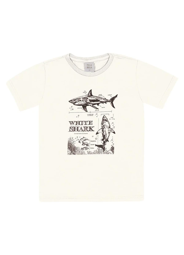 Pulla Bulla - Camiseta Meia Malha Bege 3