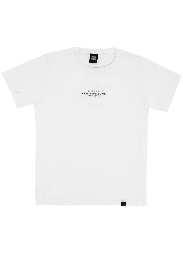 Pulla Bulla - Camiseta Meia Malha Branco