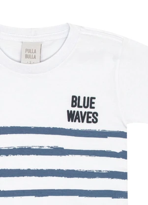 Pulla Bulla - Camiseta Meia Malha Branco - PULLA BULLA