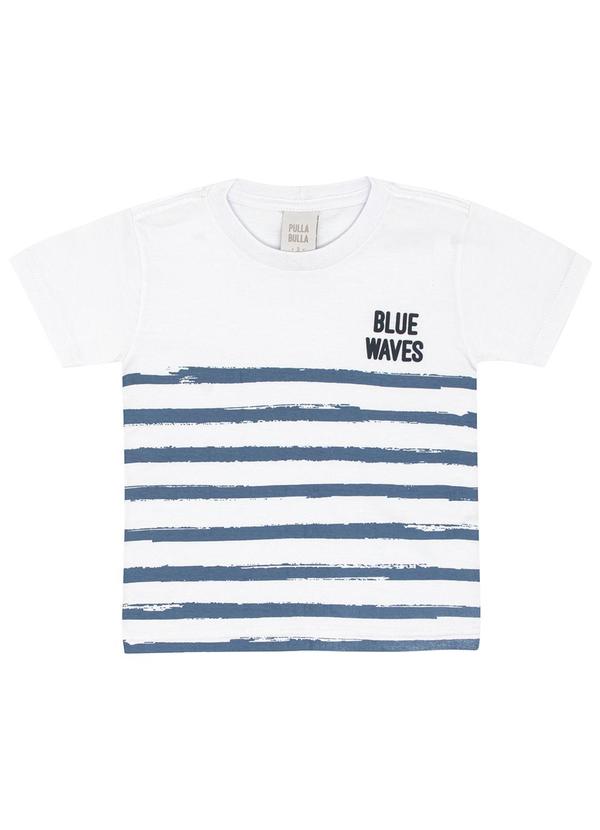 Pulla Bulla - Camiseta Meia Malha Branco