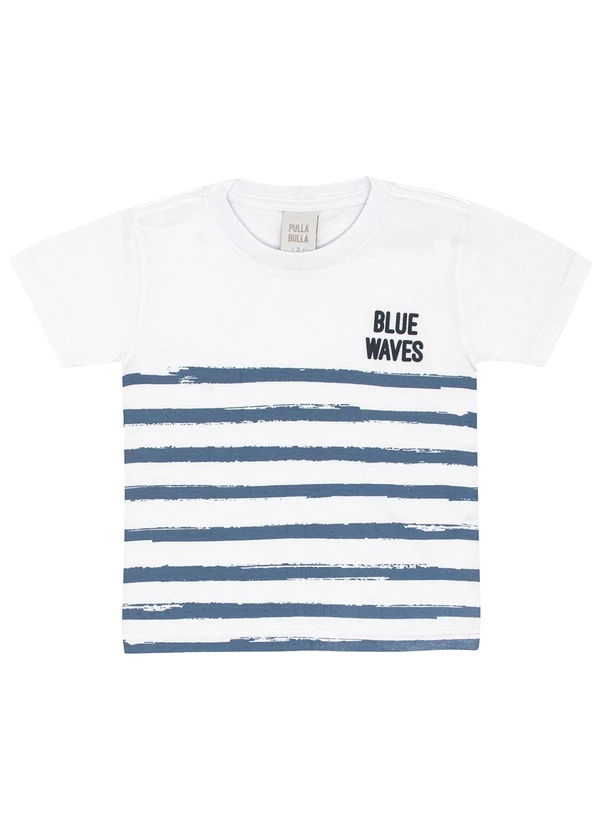 Pulla Bulla - Camiseta Meia Malha Branco